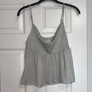 American Eagle Outfitters Light Gray Camisole